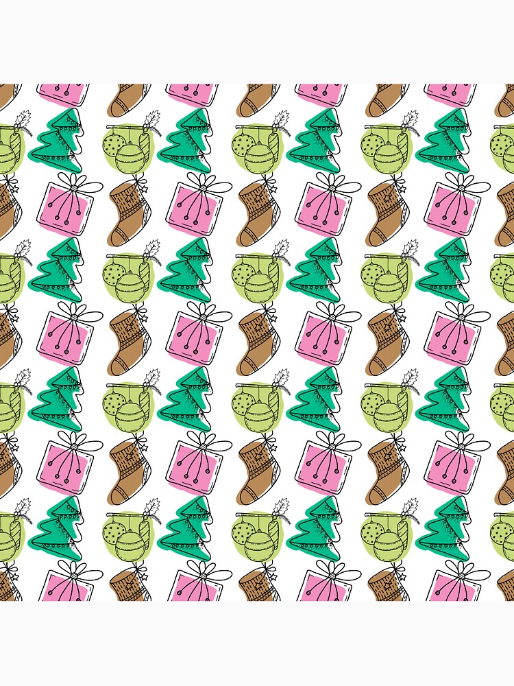 Christmas seamless pattern by TrishaMcmillan