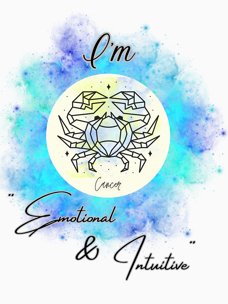 Zodiac Sign T-Shirt Collection ' Cancer ' by Tii Suomi