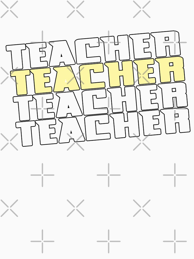 Yellow 2022 Teacher by freeArt10