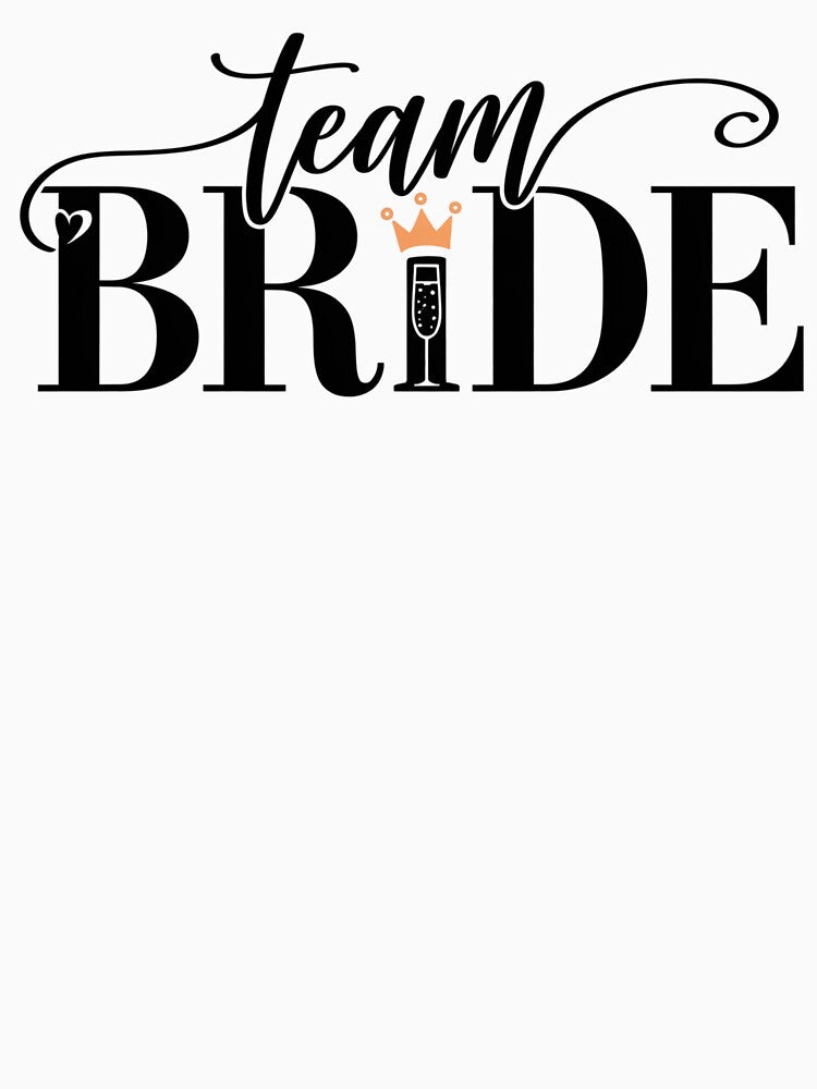 Team Bride Bachelorette Party Design | Wedding Squad by HustleBossLady247
