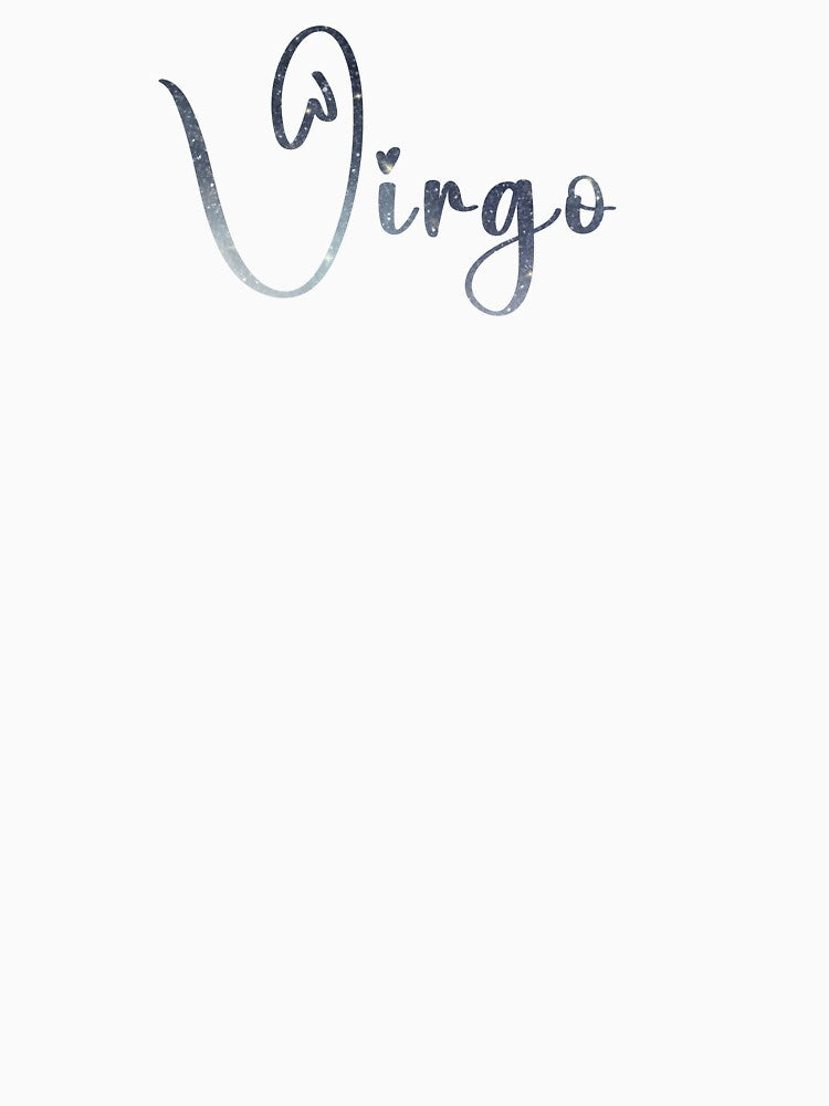Virgo Zodiac Sign - Sky Lettering by CelestialCanvas