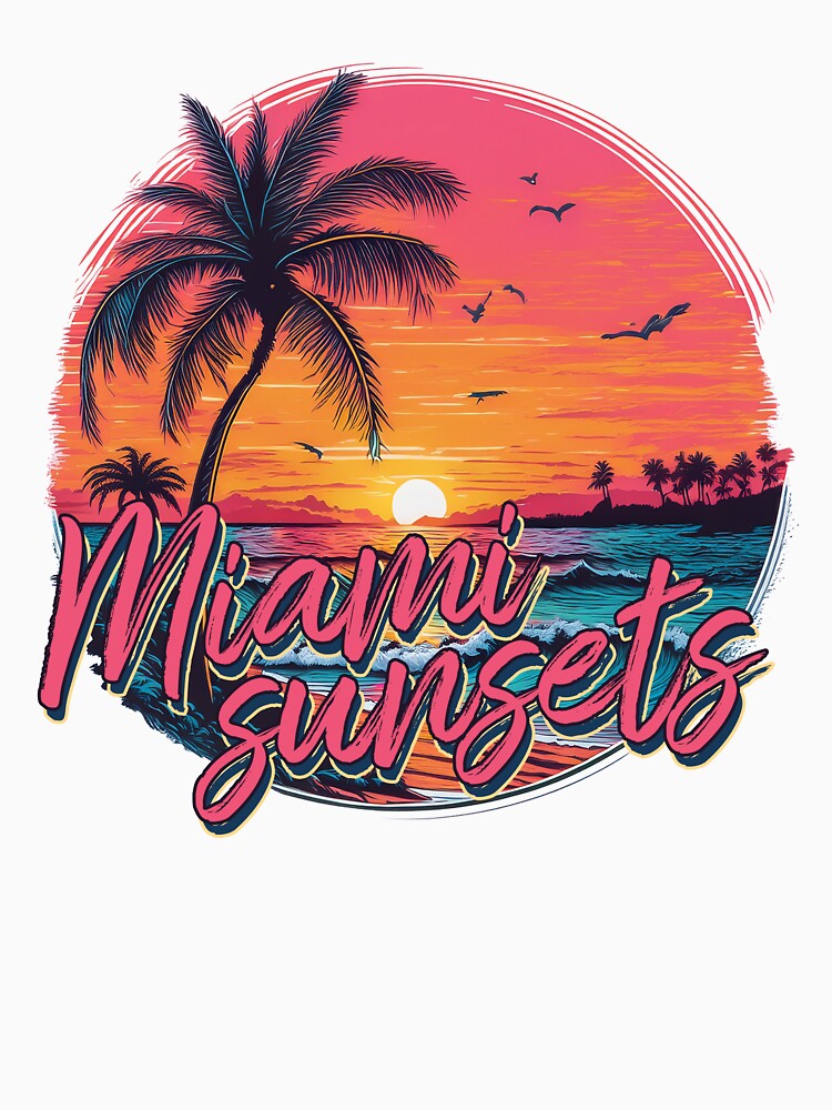 Miami Sunsets: Miami Afterglow by pollosdesigns