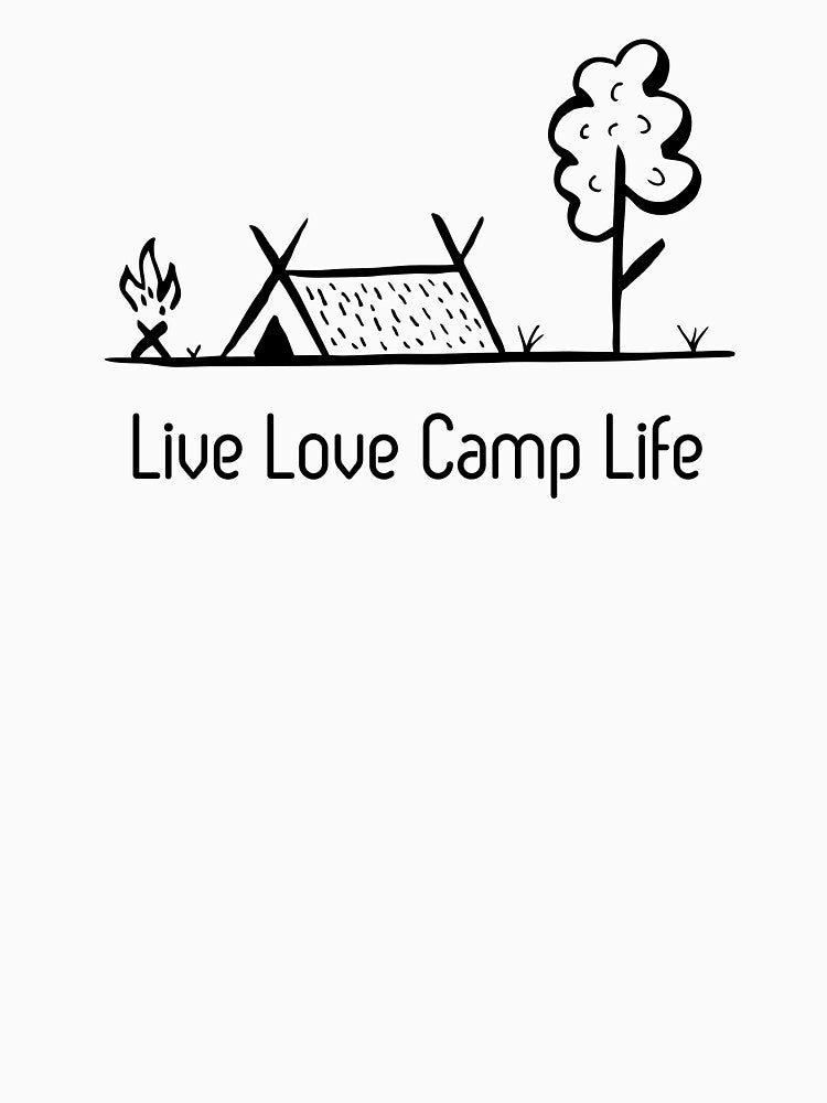 LIVE LOVE CAMP ( Black ) by Room4You