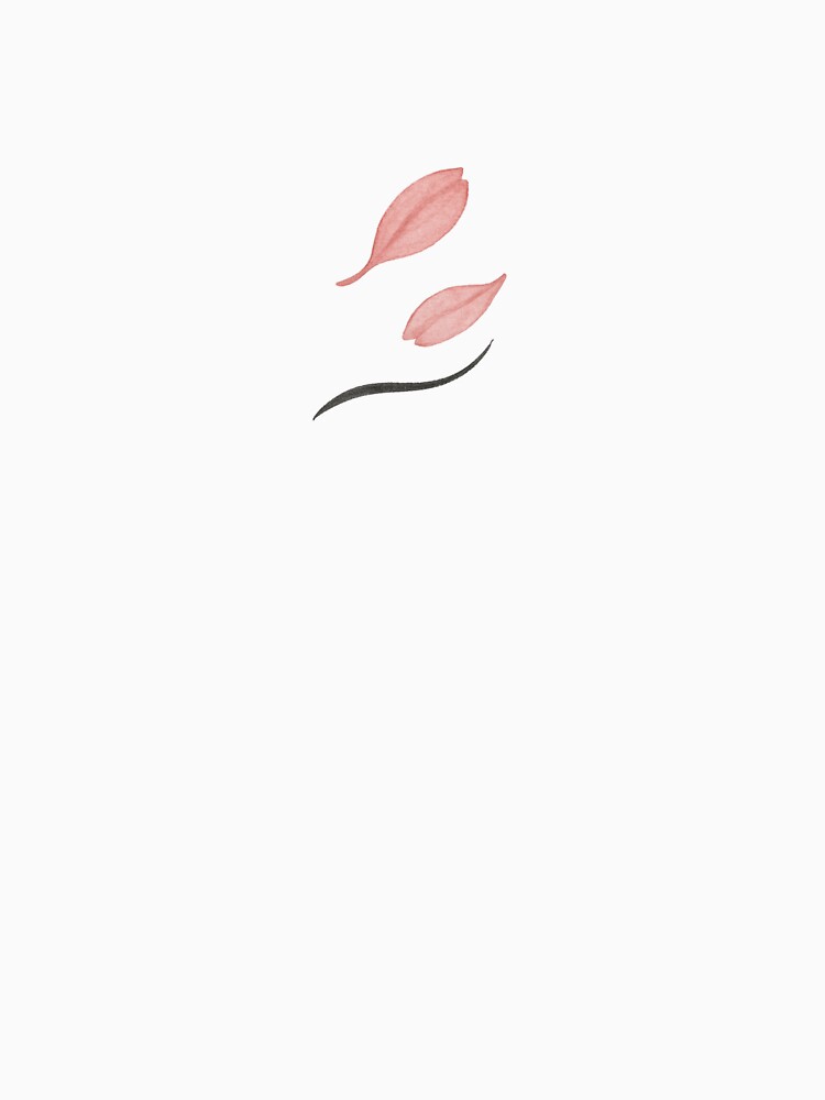Minimalist Watercolor Petals – Soft Botanical Art by HolysticDesigns