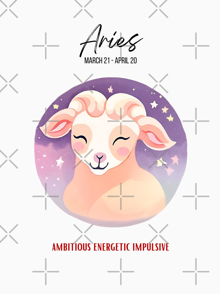 aries zodiac sign poster by taechion