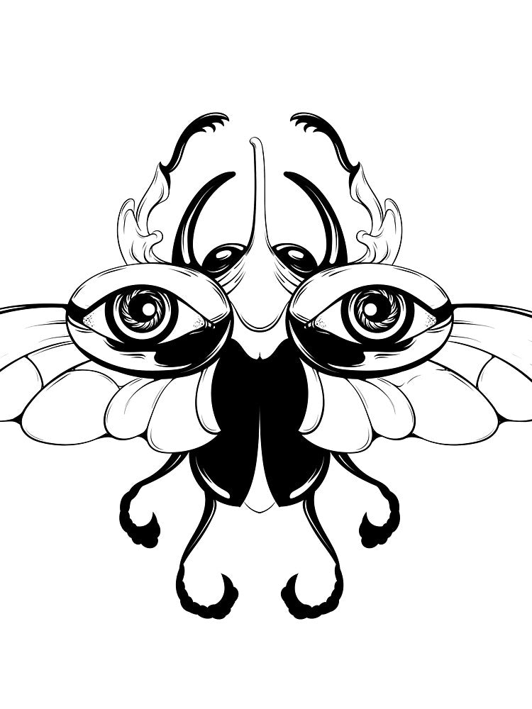 Creepy Bug Eyes | Perfect For Your Goth, Wiccan, Alternative Friends by LemonDemonzzz