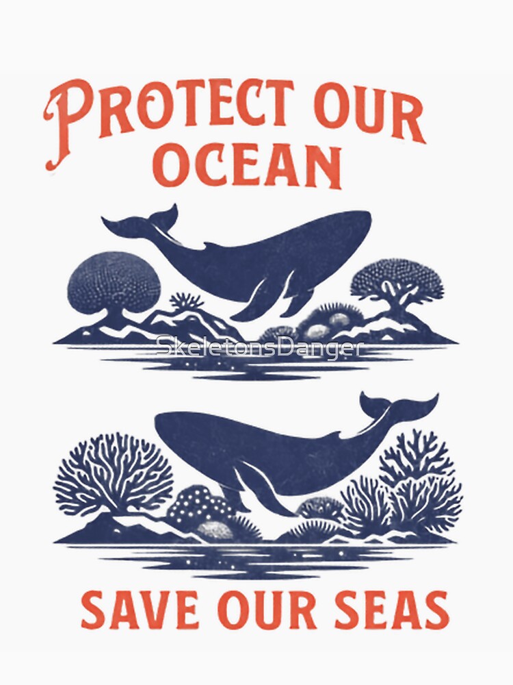 Protect Our Ocean Save Our Seas Whales Sharks by SkeletonsDanger