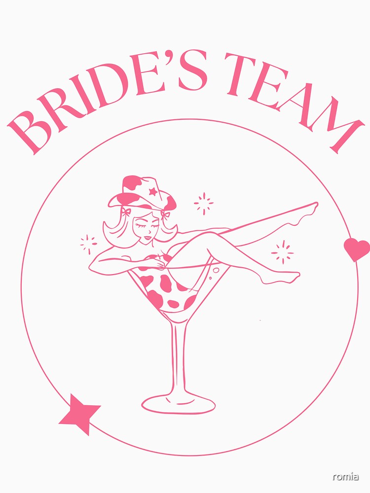 Bridemaids Unisex Tee, Bride Team Shirt, Wedding Party Gift, Bridal Shower, Bachelorette, Matching Squad Outfits by Wawamarket