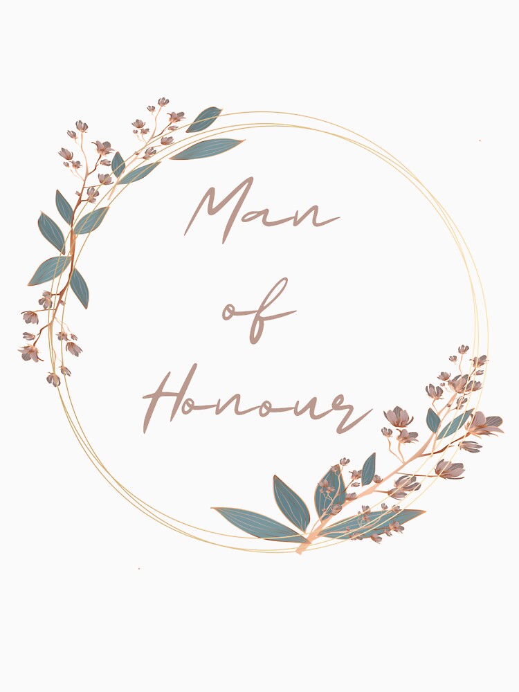 Man of Honour bridal/wedding party by designsbyreaia
