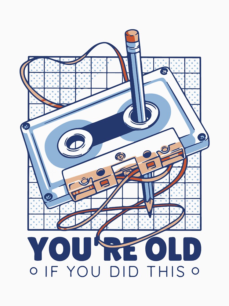 Nostalgia cassette rewind design by beardenkhadijah