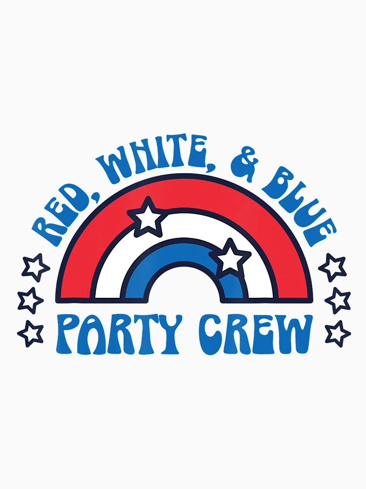 Matching 4th of July Red White and Blue Party Crew by LwltonVoris