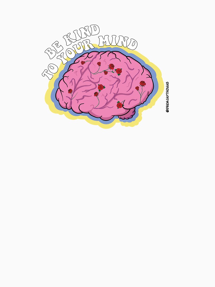 "Be Kind To Your Mind" Solo Print by DrewThomasArt