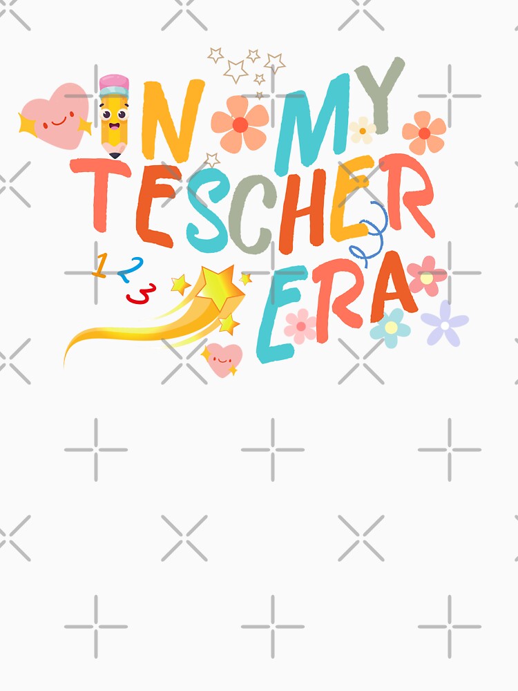 First Day of School Teachers Sporting Back to Schoo T-Shirt by ILYASLAM