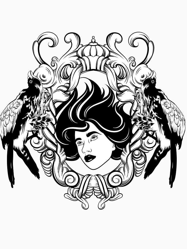 The Beautiful Goddess | Perfect For Your Goth, Wiccan, Alternative Friends by LemonDemonzzz