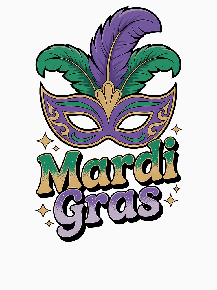 Mardi Gras Carnival Mask Mardi Gras Outfit Gifts by LiviuGligoros