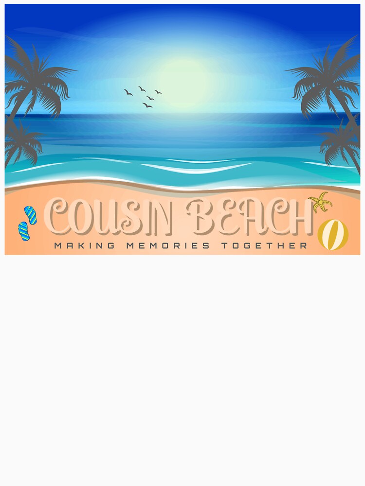 Cousin Beach Making Memories Together T-Shirt | Cousin Beach Vacation Family Shirt by PixelWaveBD