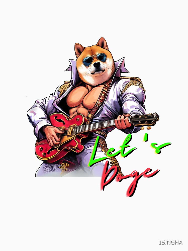 Let's Doge & Roll, Doge coin meme,shiba inu,manga meme,Doge coin by 1SINGHA