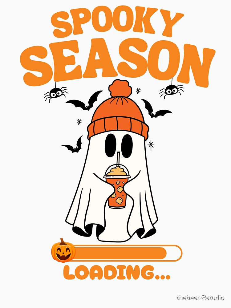 Spooky Season Loading Funny Halloween Prep by thebest-2studio