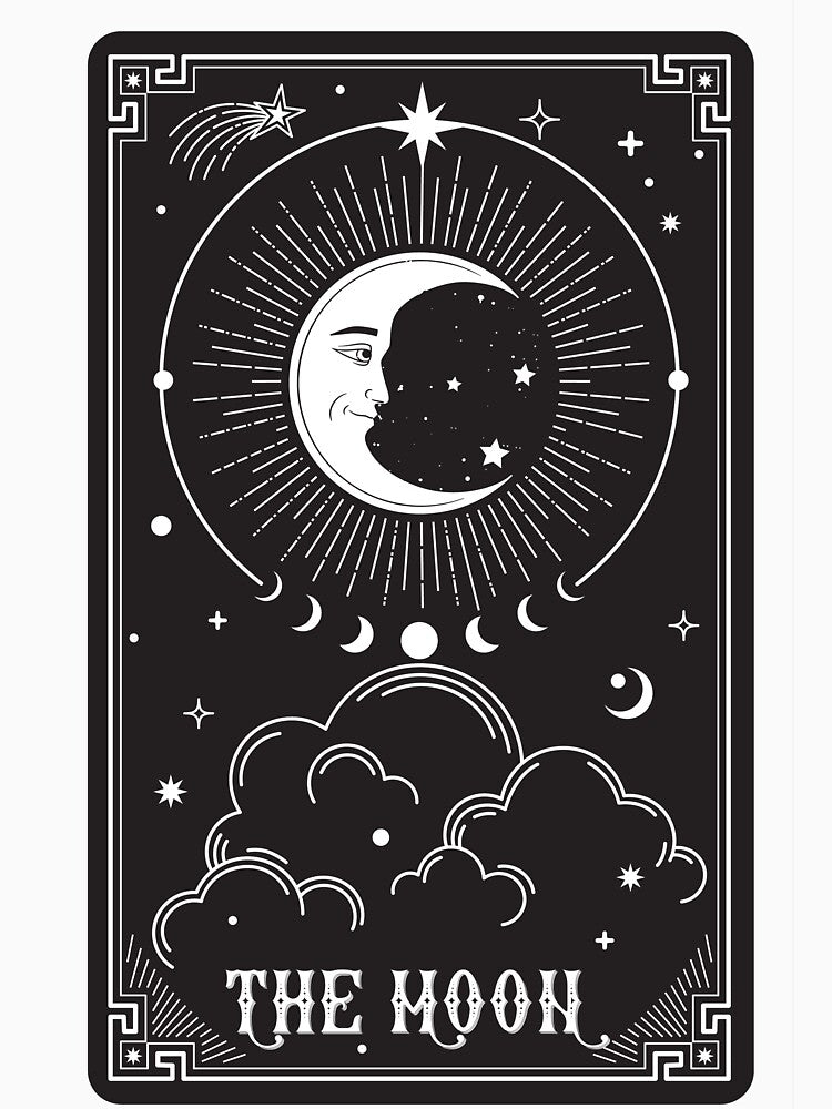 Tarot cards the moon by 397HOUSE Your happy time