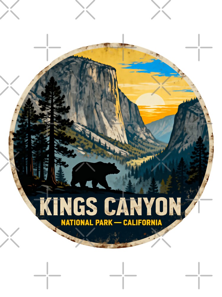 Kings Canyon National Park California Outdoor Nature Exploration by Simsimah26Parks