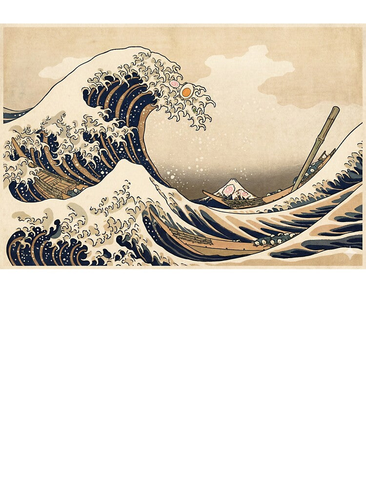 ラーメン・ウェーブ (The Great Ramen Wave) by nao-TokyoLife