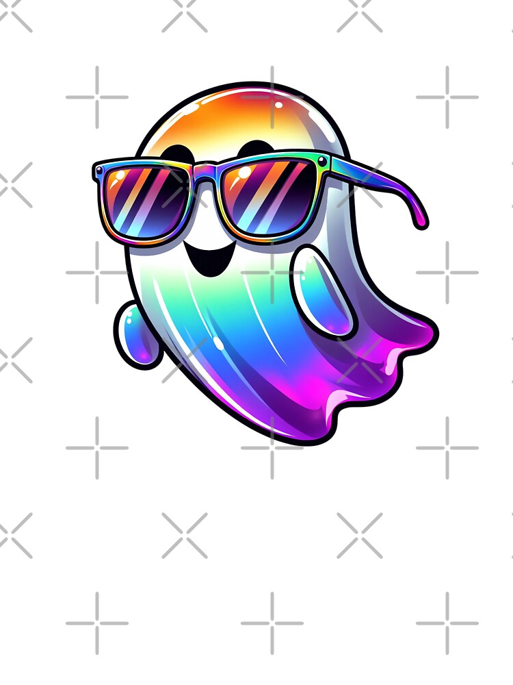 Neon skull- Halloween gothic boo cool happy aesthetic by cocomelon168