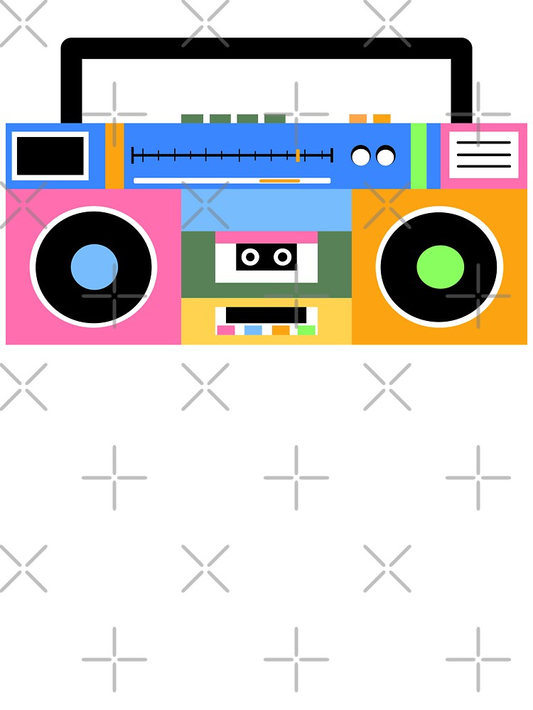 Colorful Cassette player tape 90s by Tanapan2529