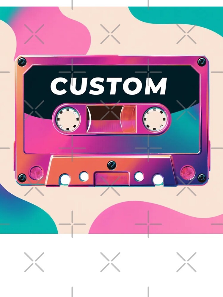 Custom Cassettes™ Original Good Vibrations by WHITE FLAME PRINTS