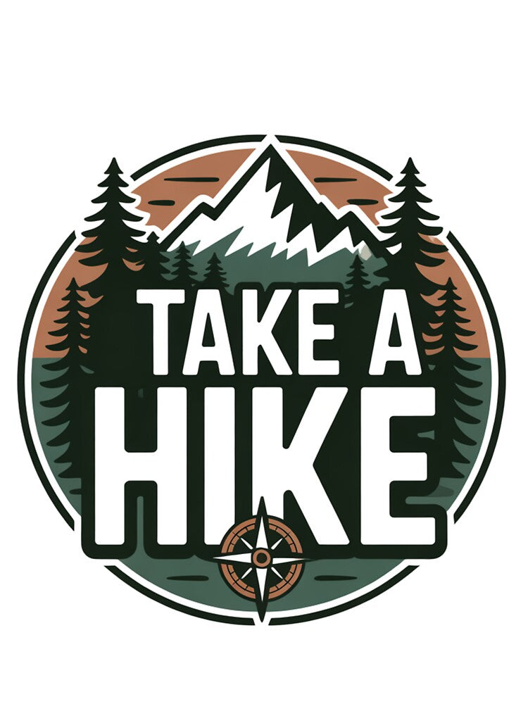 Take A Hike T-Shirt - Funny Hiking Adventure Mountain Outdoor Tee by Ashley critters