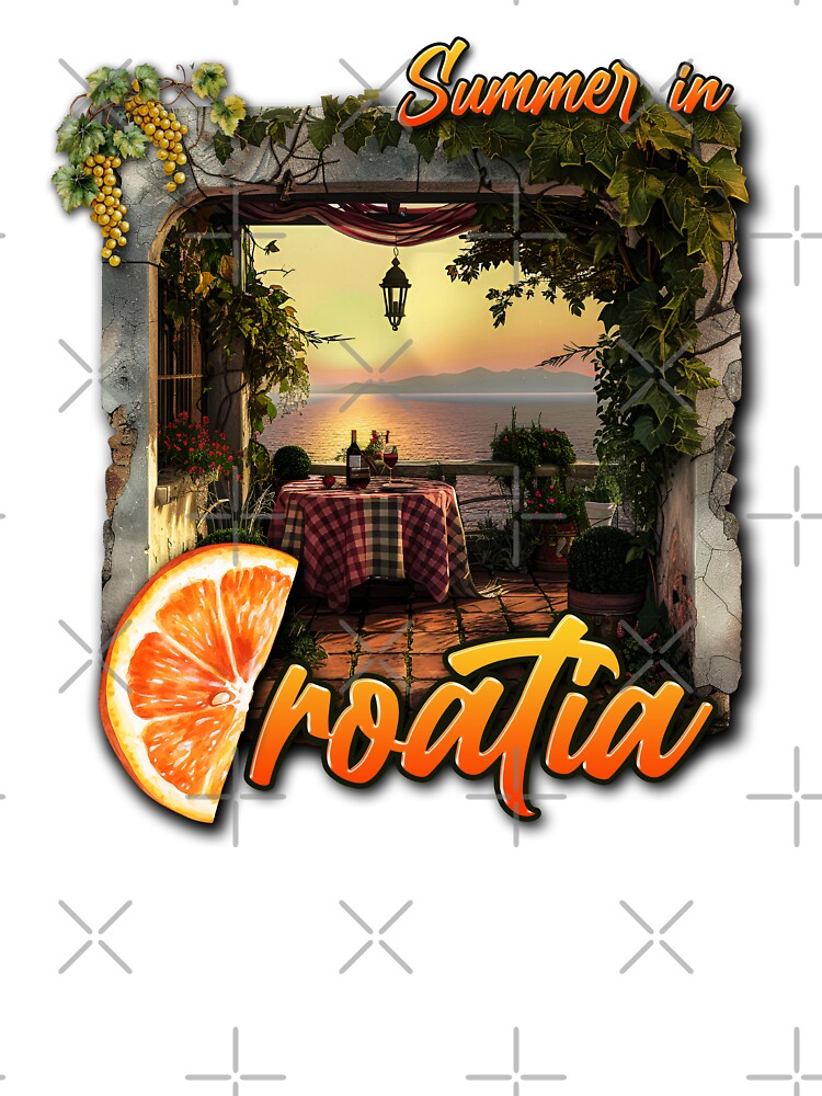 Croatian sunset by Summer in Croatia
