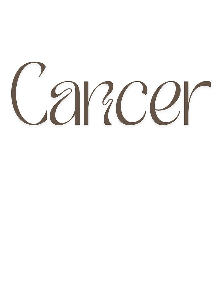 Delicate Watercolor Cancer Zodiac Sign Art by pahu99