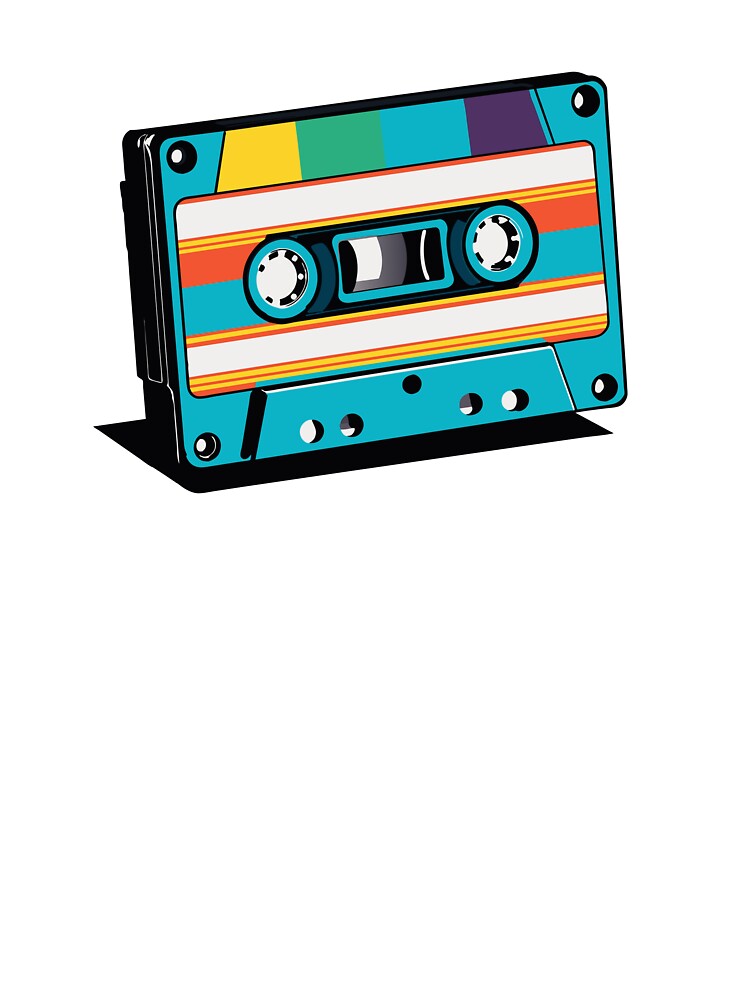 Cassette Tape Retro Vector Style by DividedFortune