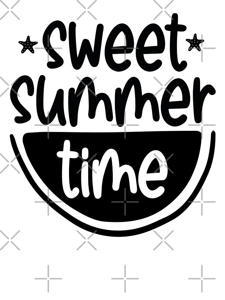 Sweet Summer Time - Summer Quotes Retro Vintage Aesthetic Beach Vacation Sunset Gift by FuzionRaptor