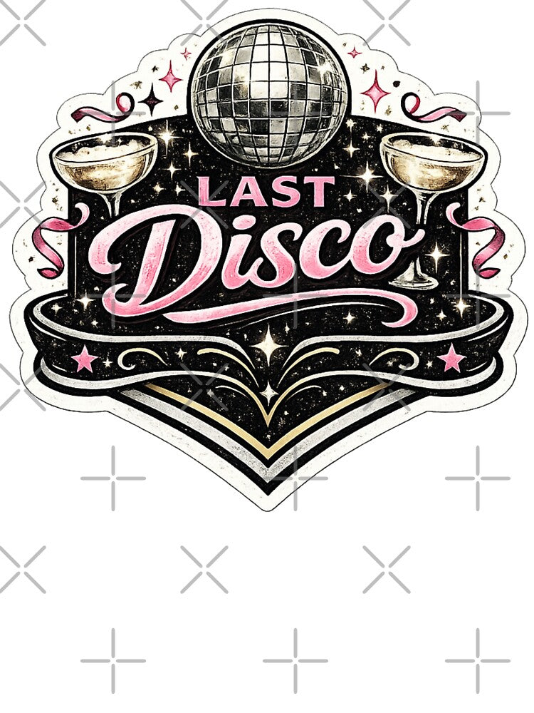 Last Disco Bachelorette Party Disco Bride Design by CLOUTKULT