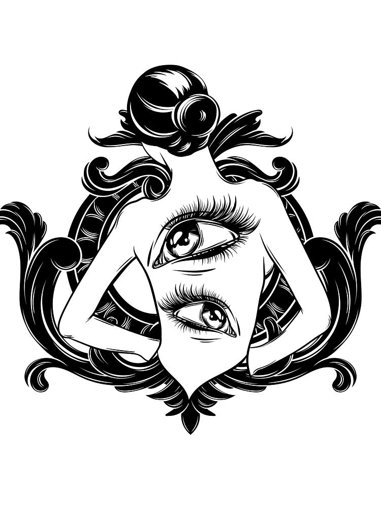 Eyes On My Back  | Perfect For Your Goth, Wiccan, Alternative Friends by LemonDemonzzz
