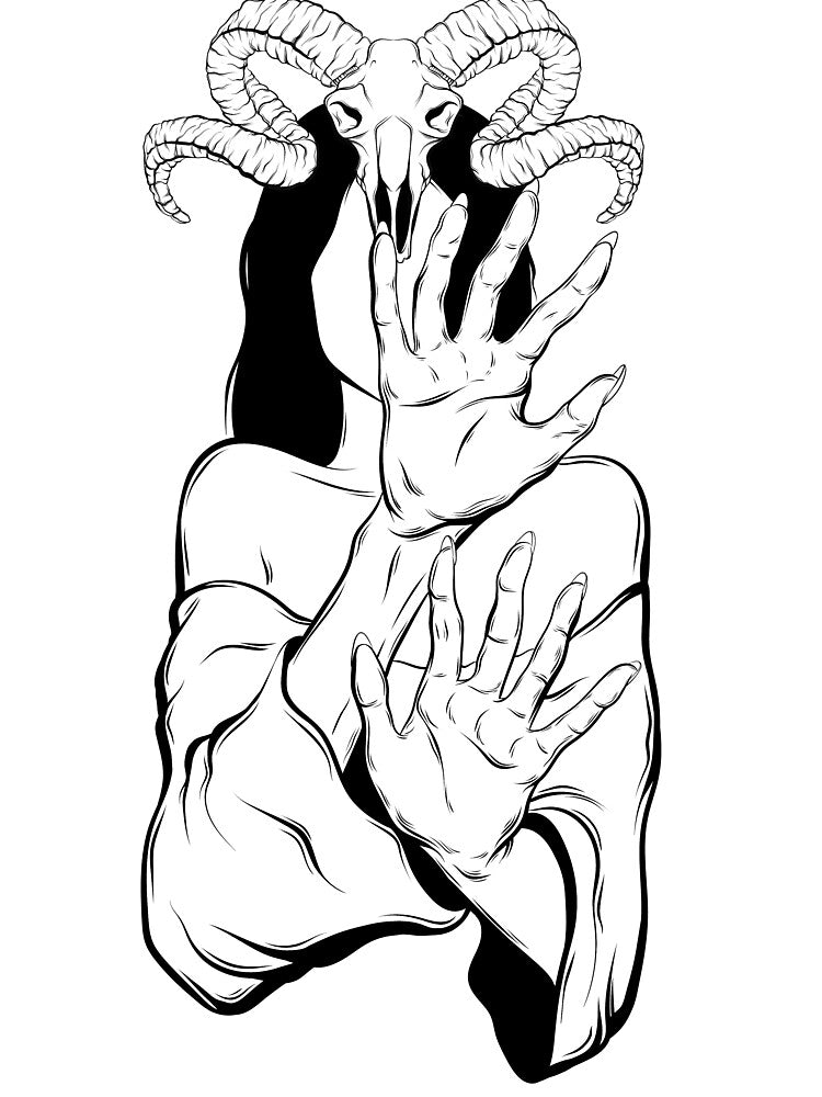 Satanic Demon | Perfect For Your Goth, Wiccan, Alternative Friends by LemonDemonzzz