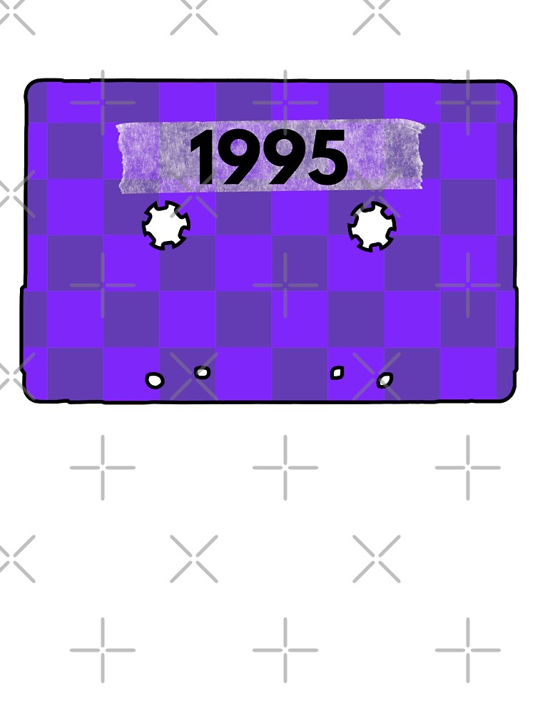 Purple Tape (1995) 90s cassette by Thesmile shoppeco