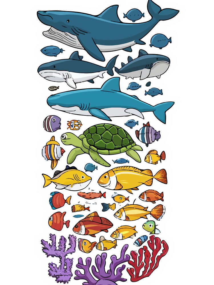 Aquatic Spectrum Design - Marine Life Enthusiasts by NiftyWrx