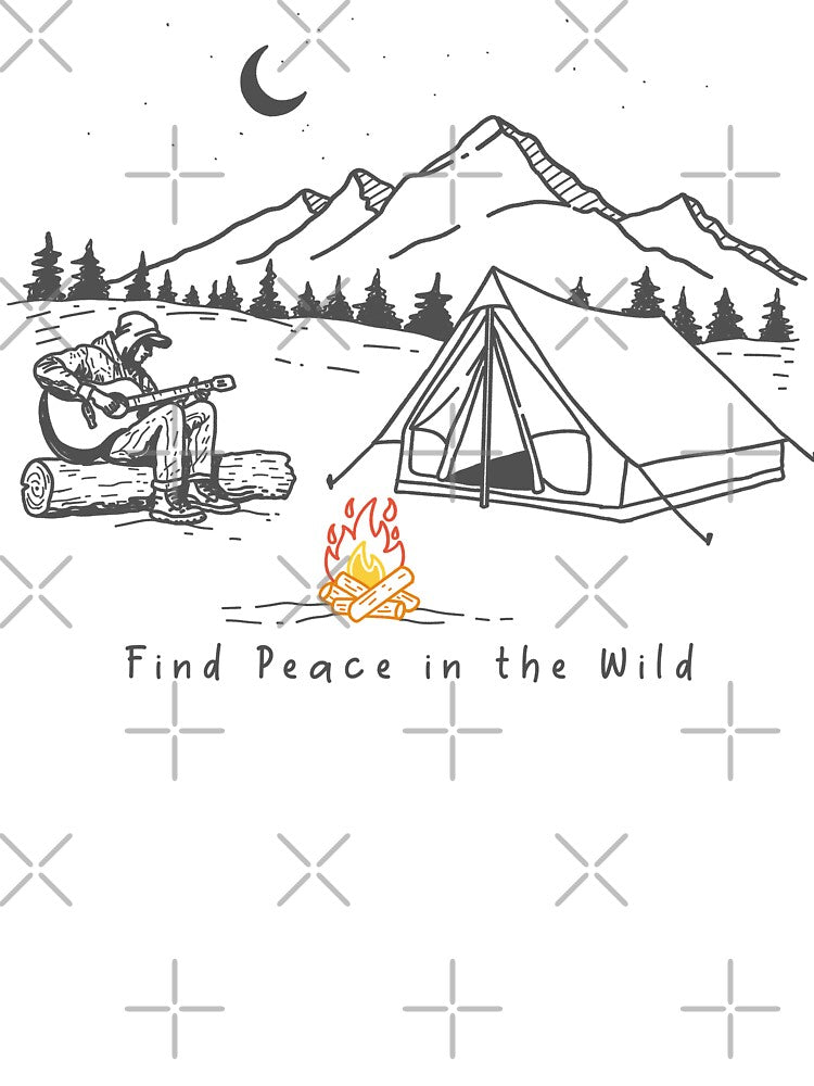 Find Peace in the Wild by ethnicdrawing