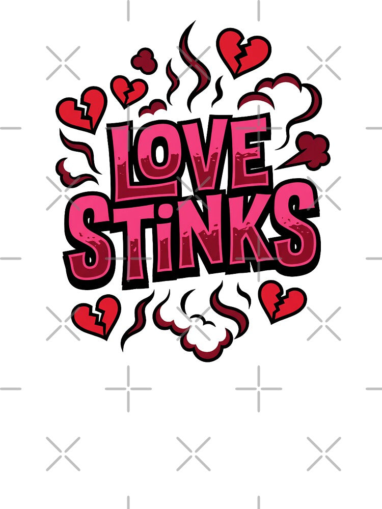 Love Stinks Funny Anti-Valentine by Quillway