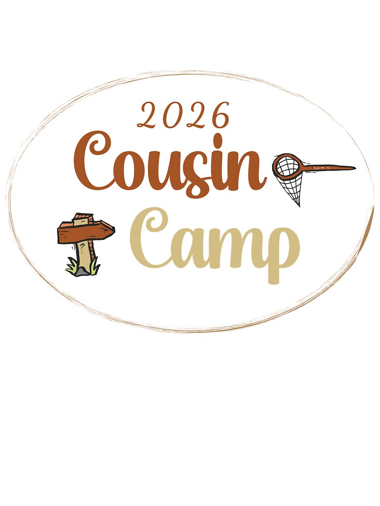 Cousin Camp 2026 Shirt – Family Reunion Matching Vacation Design by PixelWaveBD