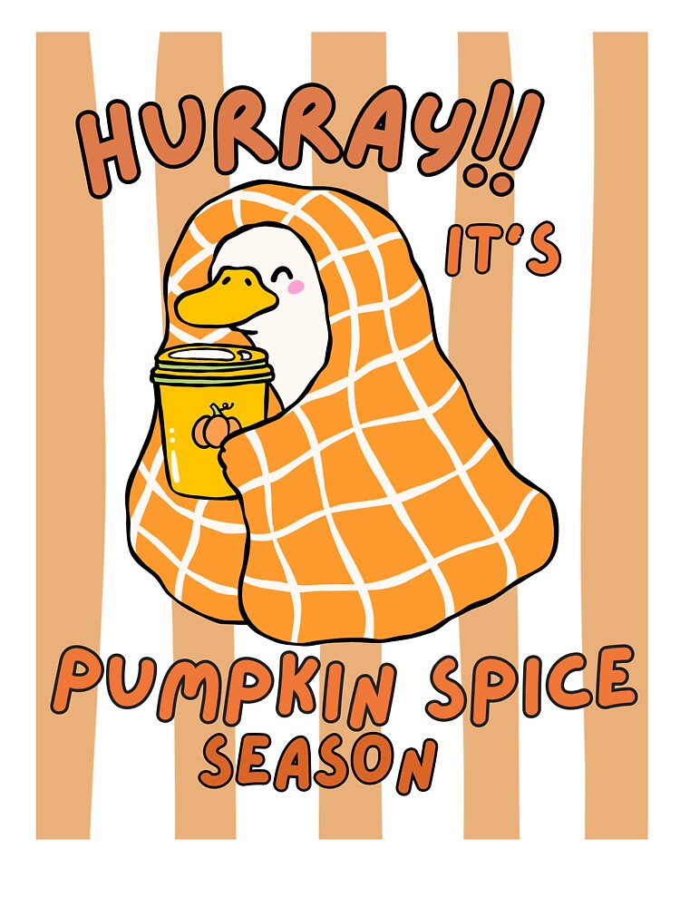 Silly Goose Pumpkin Spice Coffee, Cozy Fall Coffee Lover, Pumpkin Spice Latte, Cute Fall by Forevermore