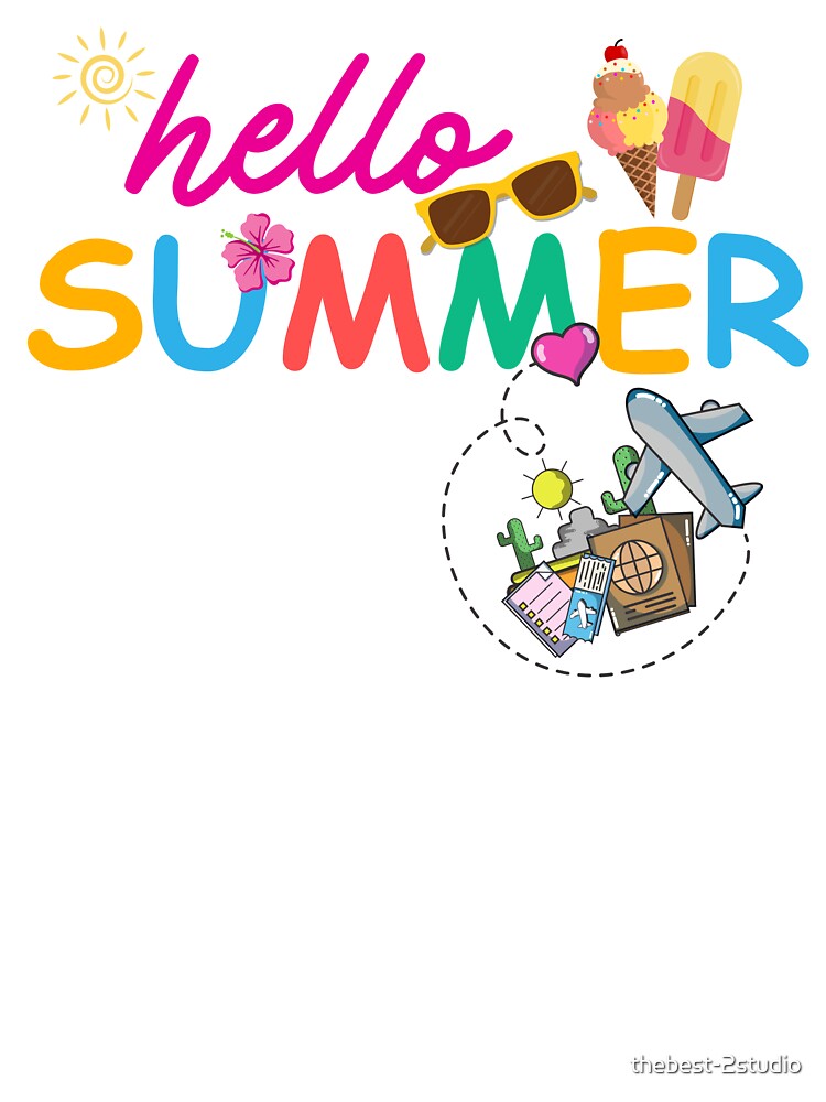 Hello Summer Funny Family Vacation Girls Trip by thebest-2studio