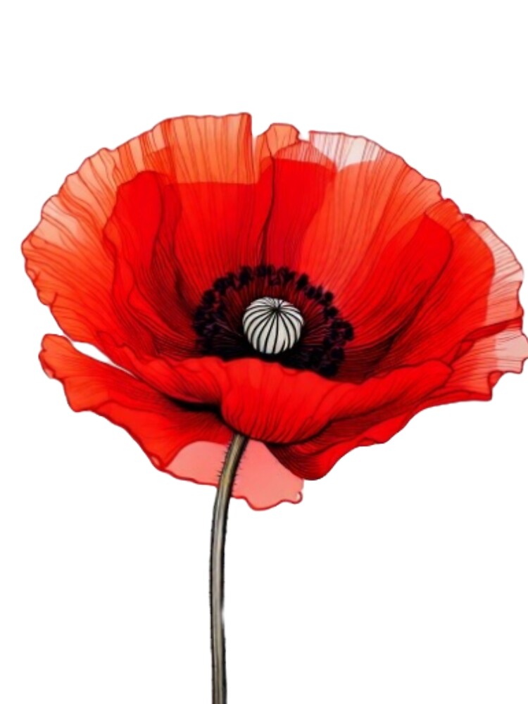 Poppy Flower Bliss by BenPetley