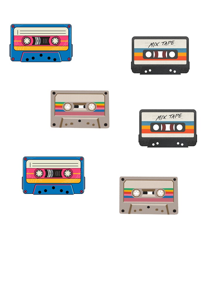 Retro Cassette tape -- Pack by Luisshopp