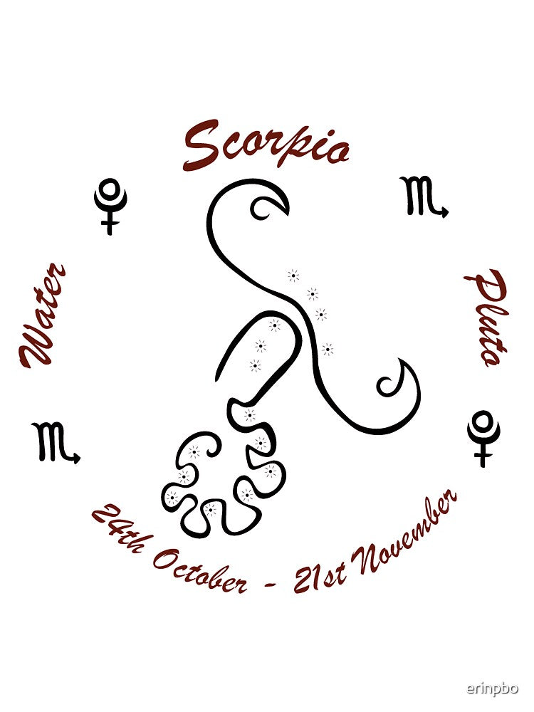Scorpio Zodiac by erinpbo