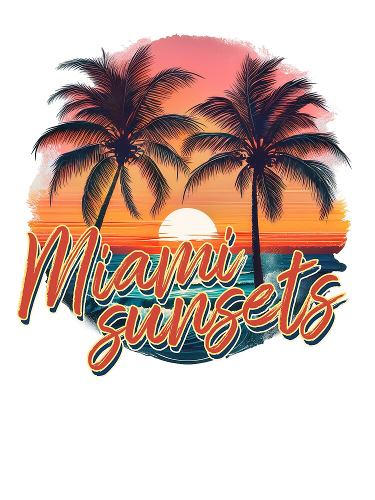 Miami Sunsets: Sunset State of Mind by pollosdesigns