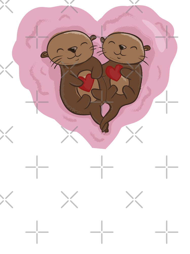Otter Couple by Krapka