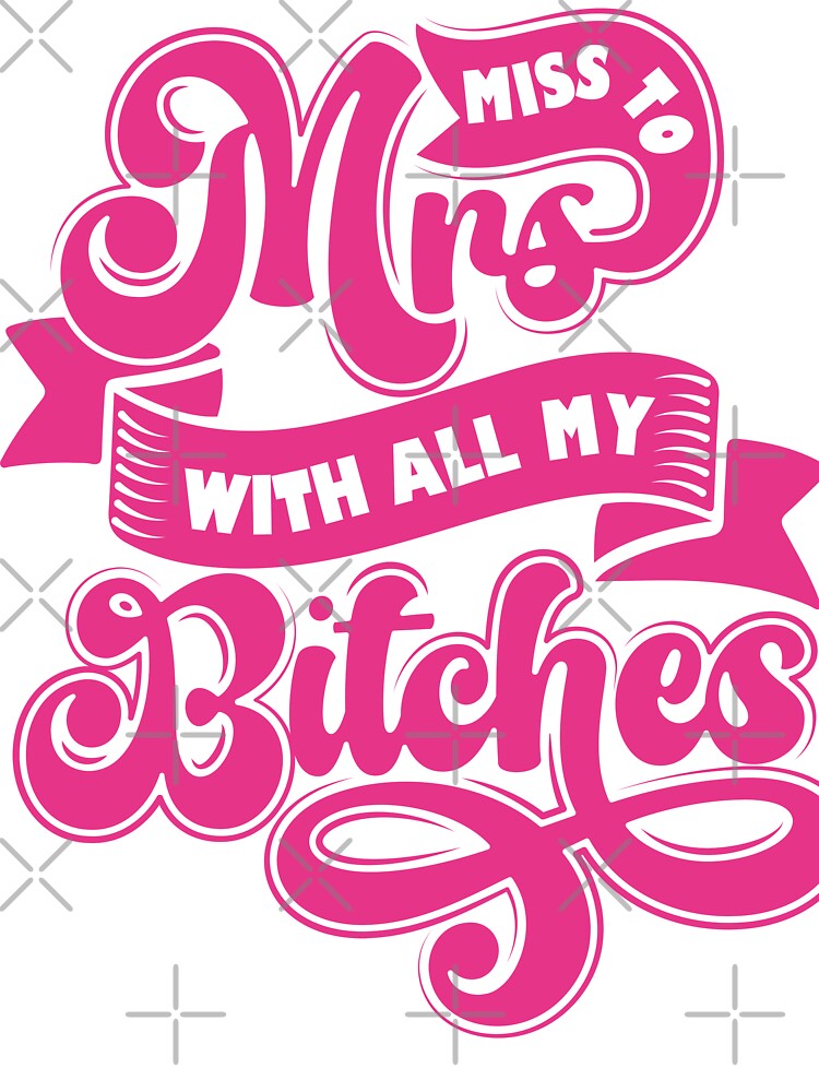 Bridesmaid Bridal Shower Bachelorette Party Miss To Mrs by FemmePod