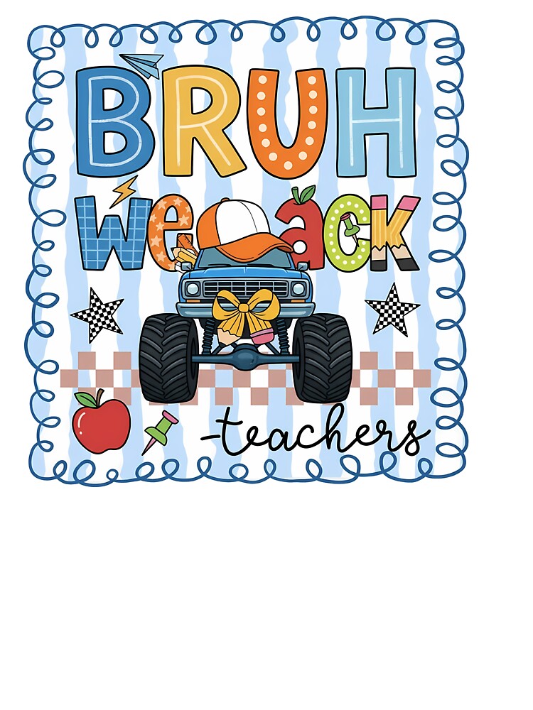 Funny Teacher Back To School First Day Of School by KroghDs